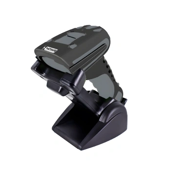 Czytnik kodów HDWR HD9100B / bezprzewodowy / kody 1D 2D / Wi-Fi / Bluetooth / skan manualny / USB / stacja ładująco-komunikacyjna / uchwyt na ściane