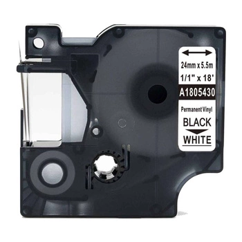 Taśma winylowa Specmark Rhino 1805430 24 mm x 5,5 m / do drukarek DYMO D1