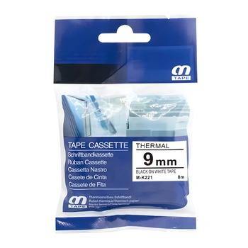 Taśma nielaminowana Brother MK-221 9 mm x 8 m