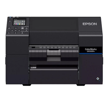 Drukarka etykiet Epson ColorWorks D6500Pe (bk) 1200 dpi / do 216 mm / PC / Mac / USB / Ethernet / odklejak