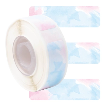 Etykiety Phomemo DCP 12mm x 40mm wzór tie dye do drukarki etykiet D30