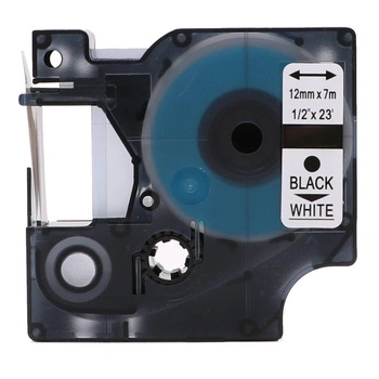 Taśma DYMO D1-45013 12 mm x 7 m / bez opakowania / do drukarek DYMO D1