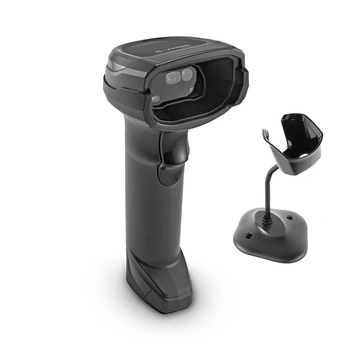 Czytnik kodów kreskowych Zebra DS8108-SR / 2D / USB / czarny / z podstawką