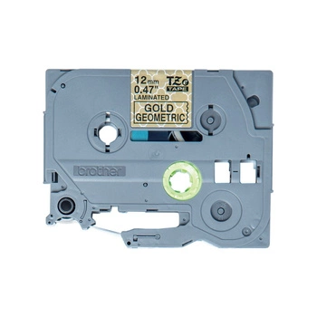 Taśma Brother TZe-MPGG31 12 mm x 4 m / złota / czarny nadruk / do drukarek Brother P-touch