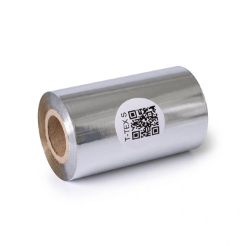 Kalka barwiąca Specmark 70 mm x 150 m / żywiczna do tekstyliów / termotransferowa / srebrna