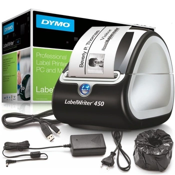 Drukarka etykiet DYMO LabelWriter LW 450 300 DPI szer. do 62 mm | PC: USB