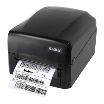 Drukarka etykiet Godex GE300 termiczna i termotransferowa 203 DPI do 108 mm PC, MAC: WIFI, USB, RS232, Ethernet