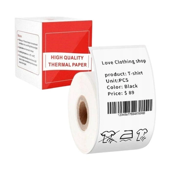 Etykiety Phomemo WP4080-100 40 x 80mm 100 szt. / mocny klej / do drukarek serii M