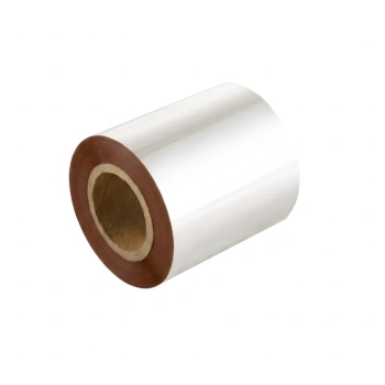 Kalka barwiąca Specmark 55 mm x 150 m / żywiczna do tekstyliów / termotransferowa / brązowa