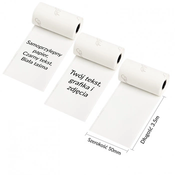 Taśma Phomemo Q22-RMS2 50 mm x 3,5 m / 3 szt. do drukarek serii M0