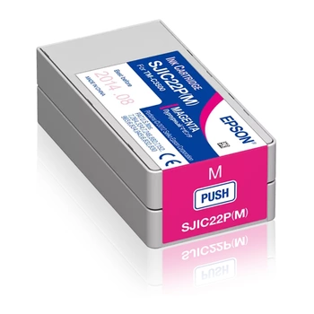 Tusz Epson SJIC22P(M) magenta / do drukarek Epson ColorWorks C3500