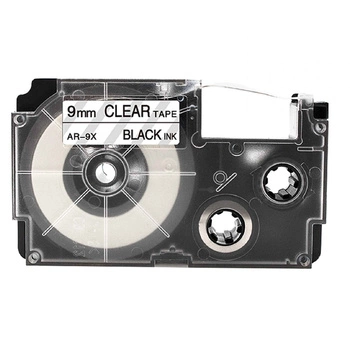 Taśma Specmark PT-9X/XR-9X 9 mm x 8 m / przezroczysta / czarny nadruk / do drukarek Casio