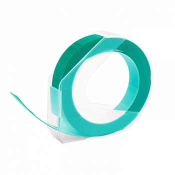 Taśma Specmark S0898250 9 mm x 3 m / ciemno zielona / do wytłaczarki DYMO Omega