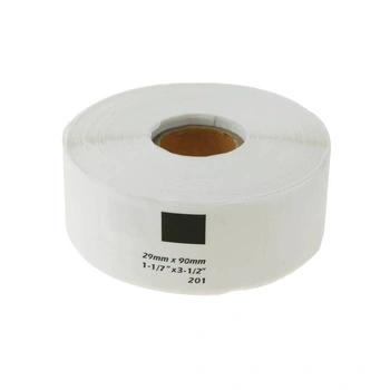 Etykiety Specmark DK-11201 29 x 90 mm 400 szt. / papierowe / bez uchwytu / do drukarek Brother QL