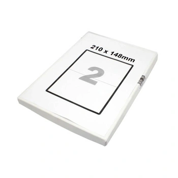 Etykiety samoprzylepne A4 210 x 148 mm 100 szt. 2 etykiety