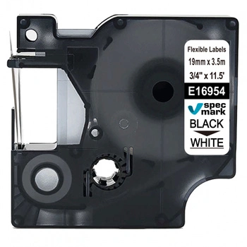 Taśma elastyczna Specmark D1 16954 19 mm x 3,5 m / do drukarek DYMO D1
