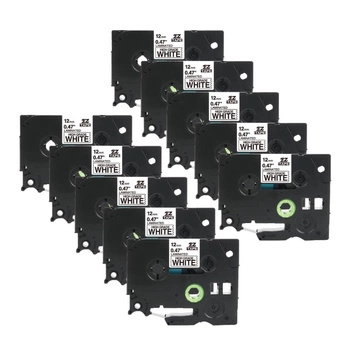 Taśma Specmark TZe-231 12 mm x 8 m / do drukarek Brother P-touch / zestaw 10 szt.