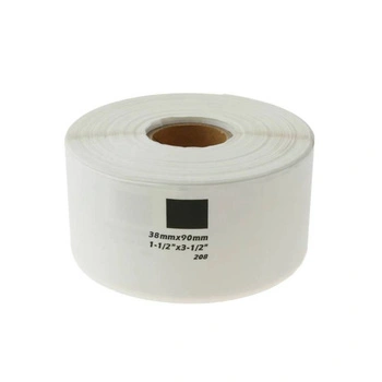 Etykiety Specmark DK-11208 38 x 90 mm 400 szt. / papierowe / bez uchwytu / do drukarek Brother QL