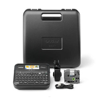 Drukarka etykiet Brother P-touch PTD610BT w walizce 180 DPI szer. do 24 mm PC, Mac: USB