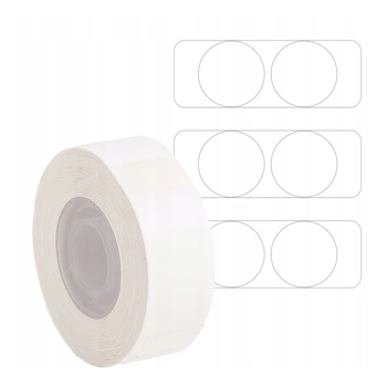 Etykiety Phomemo DCP1428-220 14 x 28 mm 220 szt. / papierowe / przezroczyste / do drukarki D30S