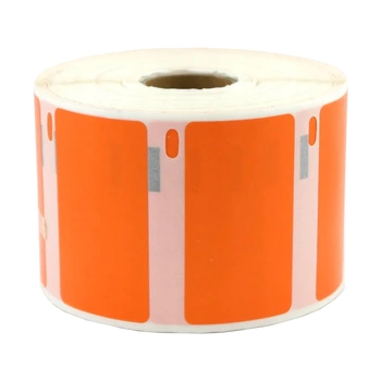 Etykiety Specmark LW-11354 57 x 32 mm 1000 szt. / pomarańczowe / czarny nadruk / do drukarek etykiet DYMO LabelWriter