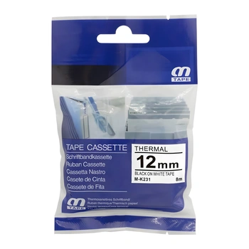 Taśma nielaminowana Brother TM-231 12 mm x 8 m