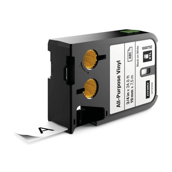 Taśma winylowa DYMO XTL 1868752 19 mm x 7 m / do drukarki DYMO XTL