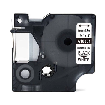 Rurka termokurczliwa Specmark Rhino 18051 6 mm x 1,5 m ø1,2 - 2,3 mm / do drukarek DYMO D1