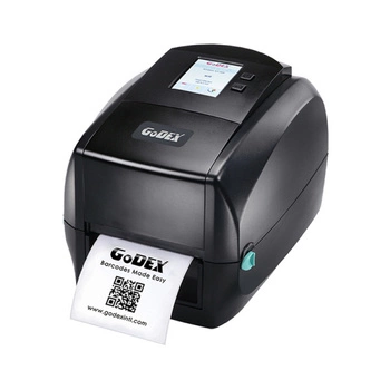 Drukarka etykiet Godex RT863i termiczna i termotransferowa 600DPI do 105 mm PC, MAC: Ethernet, RS232, USB, LPT