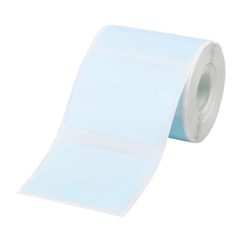 Etykiety Phomemo WP4030-230BU 40 x 30 mm 230 szt. / niebieskie / czarny nadruk / do drukarek serii M