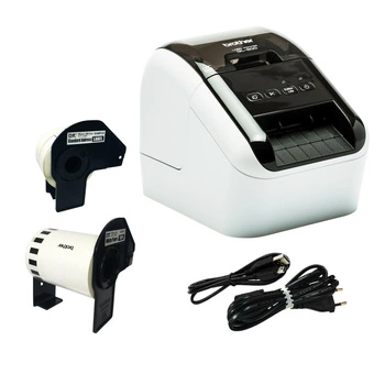 Drukarka etykiet Brother QL-800 Duocolor 300dpi / do 62mm /PC / Mac / USB