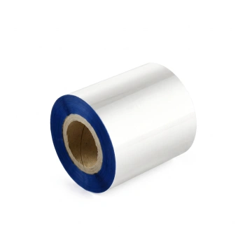 Kalka barwiąca Specmark 55 mm x 150 m / żywiczna do tekstyliów / termotransferowa / niebieska