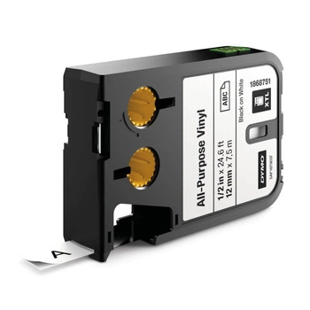 Taśma winylowa DYMO XTL 1868751 12 mm x 7 m / do drukarki DYMO XTL