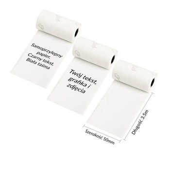 Taśma Phomemo Q22-RMS2-77 77 mm x 3,5 m / 3 szt. do drukarek serii M03