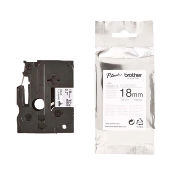 Taśma czyszcząca Brother TZe-CL4 18 mm x 8 m / do drukarek Brother P-touch