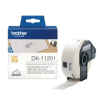 Etykiety Brother DK-11201 29 x 90 mm 400 szt. / papierowe / do drukarek Brother QL