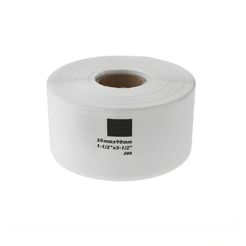 Etykiety Specmark DK-11208 38 x 90 mm 400 szt. / papierowe / bez uchwytu / do drukarek Brother QL