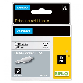 Rurka termokurczliwa DYMO Rhino 18053 9mm x 1,5m ø1,7mm-3,7mm