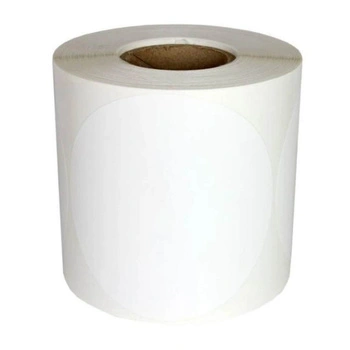 Etykiety termotransferowe Specmark fi 90 mm 500 szt. / okrągłe / gilza fi40