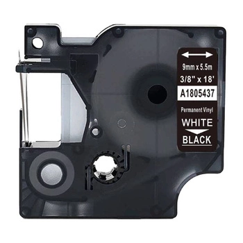 Taśma winylowa Specmark Rhino 1805437 9 mm x 5,5 m / do drukarek DYMO D1