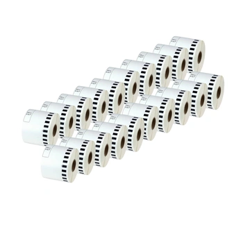 Taśma Specmark DK-22205 62 mm x 30,48 m / bez uchwytu / do drukarek Brother QL / zestaw 20 szt.