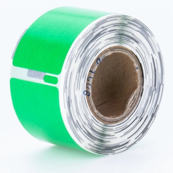 Etykiety Specmark LW 99010 28mm x 89mm 130 szt. / zielone / czarny nadruk / do drukarki etykiet DYMO LabelWriter