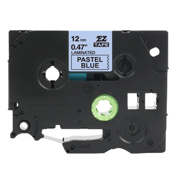 Taśma Brother TZe-MQ531 12 mm x 4 m / niebieska / czarny nadruk / do drukarek Brother P-touch