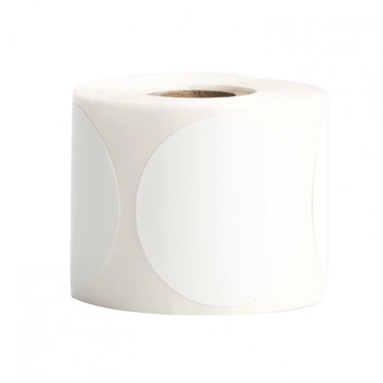 Etykiety Phomemo WY5050-140 fi 50 mm 140 szt. / okrągłe / mocny klej / do drukarek serii M