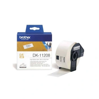 Etykiety Brother DK-11208 38 x 90 mm 400 szt. / papierowe / do drukarek Brother QL