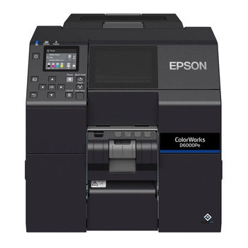 Drukarka etykiet Epson ColorWorks D6000Pe (bk) 1200 dpi / do 112 mm / PC / Mac / USB / Ethernet / odklejak