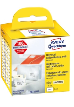 Etykiety Avery Zweckform 54mm x 70mm AS0722440