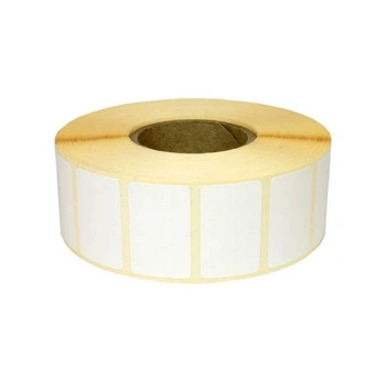 Etykiety termiczne papierowe 30mm x 25,5mm 2500szt średnica gilzy fi40