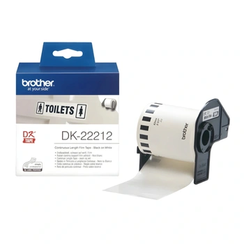 Taśma Brother DK-22212 62 mm x 15,24 m / folia / do drukarek Brother QL