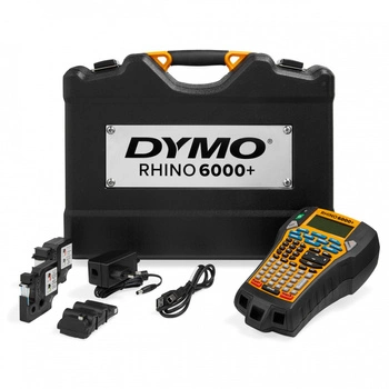 Drukarka etykiet DYMO Rhino 6000+ w walizce, 180DPI szer. do 24 mm PC, Mac: USB
